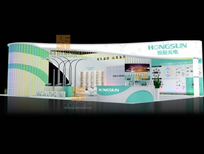 恒辰 光电照明展台设计
