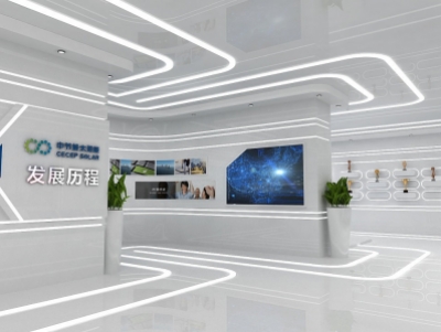 中节太阳能 展厅装修设计