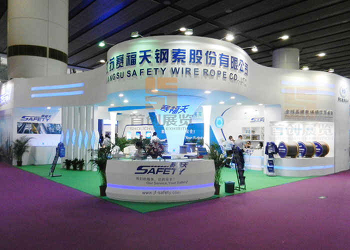 赛福天 建材门窗展台装修(图2)