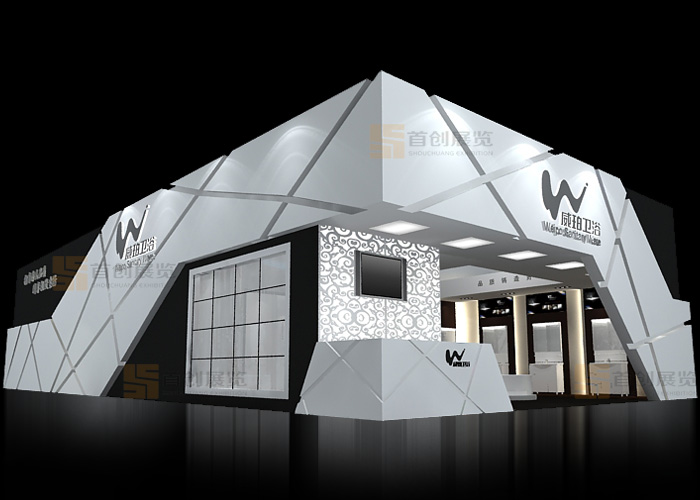 威珀 建材门窗会展设计(图1)